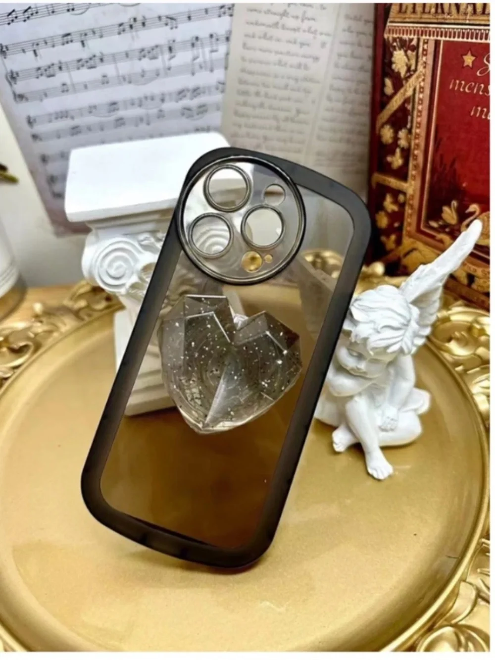 iphone14/14promax/14pro/14plus 3D heart case
